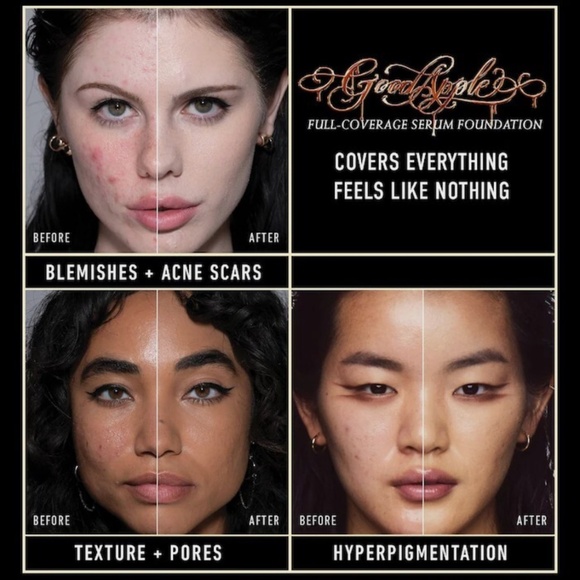 (KVD) - D084 - Good Apple Full-Coverage Transfer-Proof Serum - Picture 5 of 5